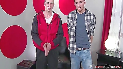 Sexy tranny take brad from behind