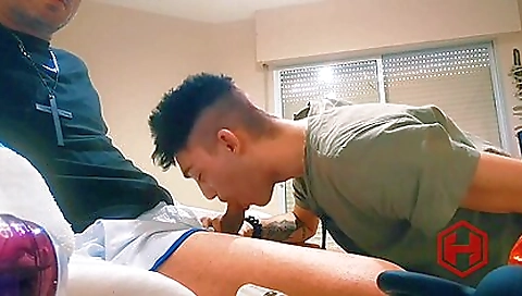 Sexy young mild and fucking for a Sexy young mild and fucking for a