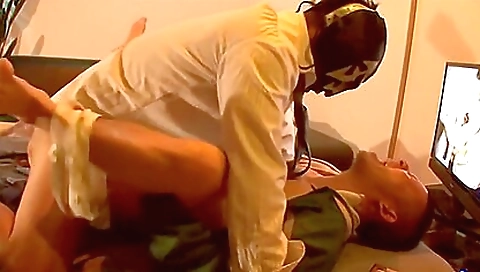 Miro hot asian milf gets fucked and creamed
