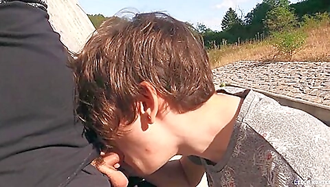 Ta faus fuck and facial